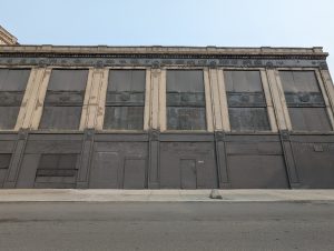 abandoned ilitch building in cass corridor detroit owned by olympia development