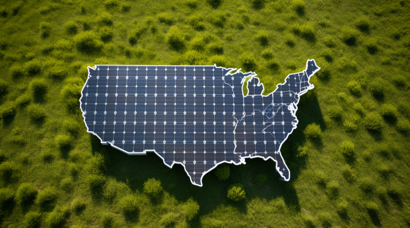 solar farm development, utility-scale photovoltaics in michigan, united states map