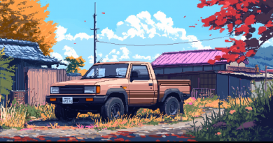 slate kei truck pixel