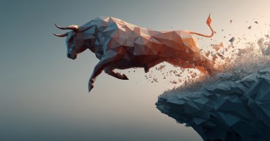 bull stock market cliff
